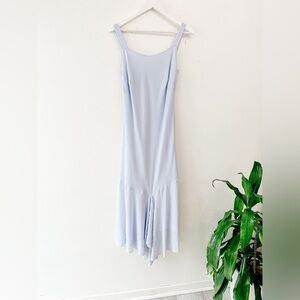 Vintage - Periwinkle dress - Beaded - Size 10P